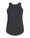 Rrd Woman Tank Top Midnight Blue Size 8 Polyamide, Elastane