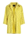 Rrd Woman Top Lime Green Size 4 Polyester, Elastane In Green