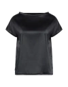 Rrd Woman Top Black Size 2 Polyester, Elastane