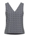Rrd Woman Top Grey Size 12 Polyamide, Elastane In Grey