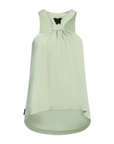 Rrd Woman Top Light Green Size 6 Cupro, Elastane