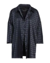 Rrd Woman Top Navy Size 2 Polyester, Elastane In Navy Blue