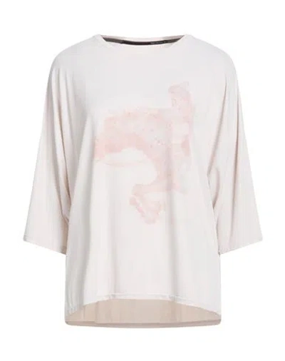 Rrd Woman T-shirt Beige Size 4 Polyamide, Elastane In Neutral