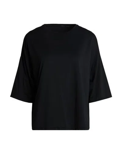Rrd Woman T-shirt Black Size 2 Polyamide, Elastane