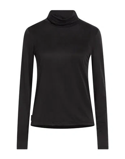 Rrd Woman T-shirt Black Size 4 Cupro, Elastane