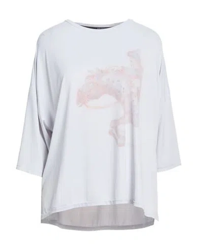 Rrd Woman T-shirt Grey Size 4 Polyamide, Elastane