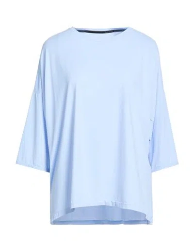 Rrd Woman T-shirt Sky Blue Size 8 Polyamide, Elastane