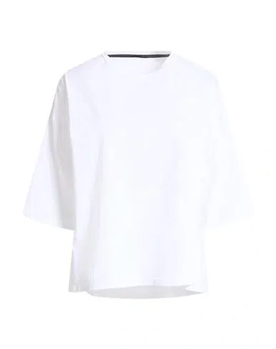 Rrd Woman T-shirt White Size 10 Polyamide, Elastane