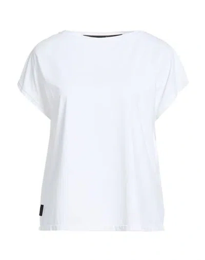 Rrd Woman T-shirt White Size 10 Polyamide, Elastane