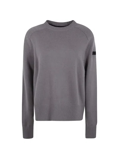 Rrd Wool Cash 7 Raglan-sleeve Wool Sweater In Braun
