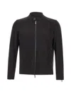 Rrd Zip Biker Jacket In Black