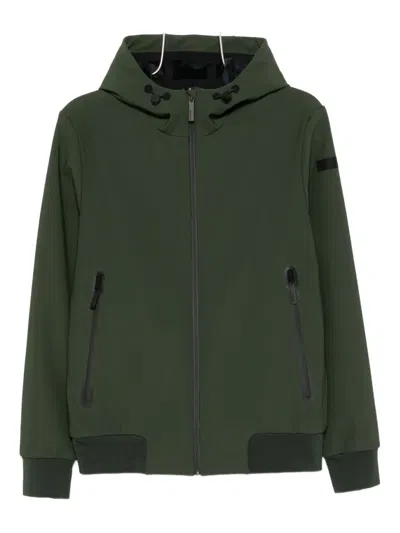 Rrd Zip-up Hooded Jacket In Green