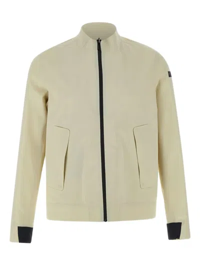 Rrd Zip-up Utility Jacket In White