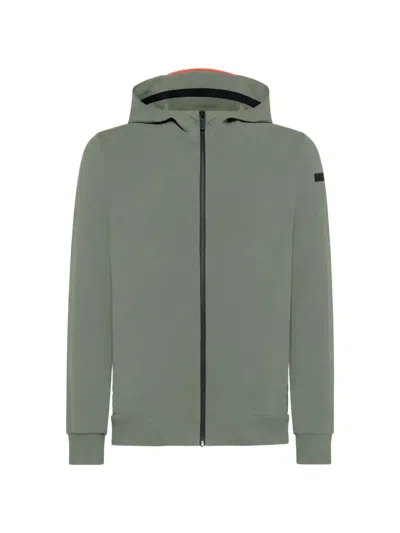 Rrd Zip-fastening Hoodie In Gray