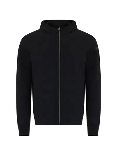 Rrd Zip-up Hoodie In Black