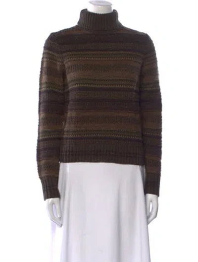 Pre-owned Rrl & Co. 2025 Wool Sweater W/ Tags In Brown