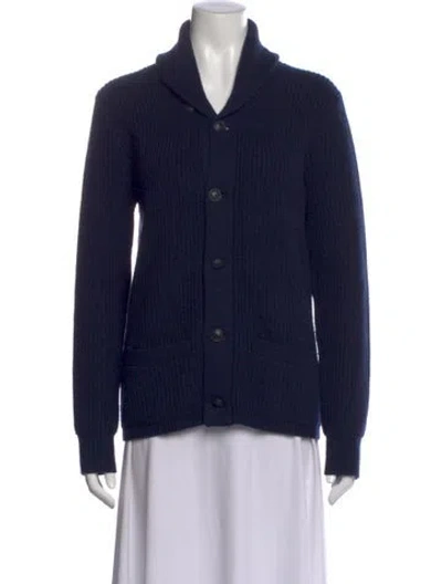 Pre-owned Rrl & Co. Cashmere Sweater In Blue