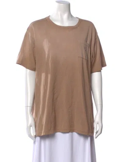 Pre-owned Rrl & Co. Crew Neck Short Sleeve T-shirt In Neutral