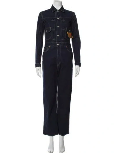 Pre-owned Rrl & Co. Jumpsuit W/ Tags In Blue