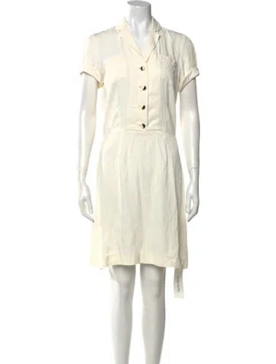 Pre-owned Rrl & Co. Knee-length Dress In Neutral