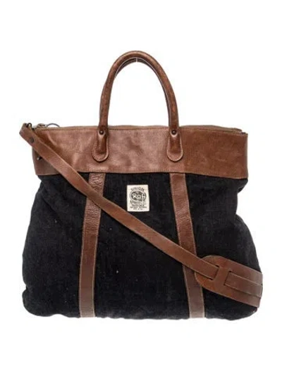 Pre-owned Rrl & Co. Leather Tote In Brown