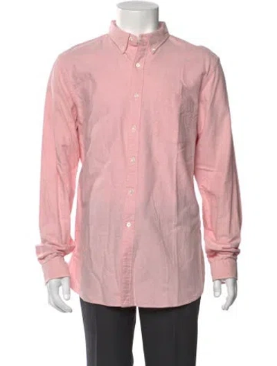 Pre-owned Rrl & Co. Long Sleeve Dress Shirt In Pink