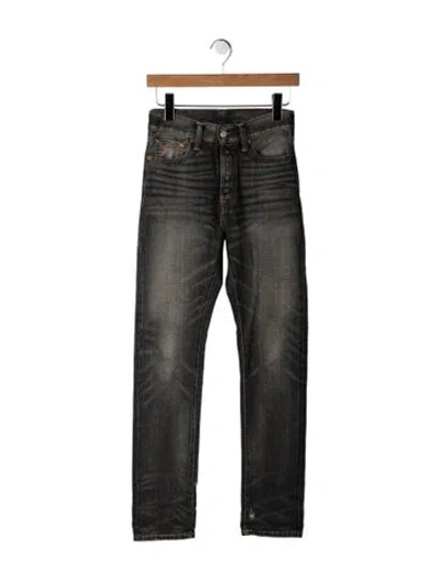 Pre-owned Rrl & Co. Mid-rise Straight Leg Jeans In Multi