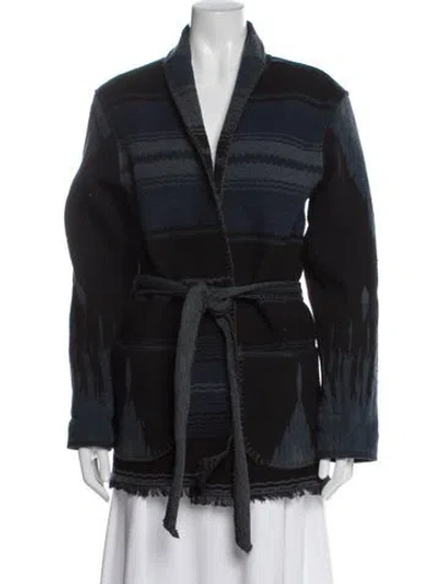 Pre-owned Rrl & Co. Patterned Jacket In Black