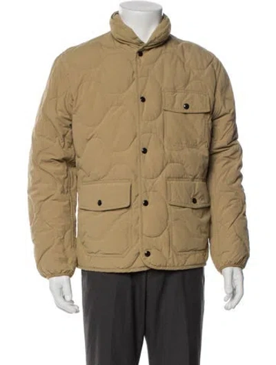 Pre-owned Rrl & Co. Puffer Coat In Neutral