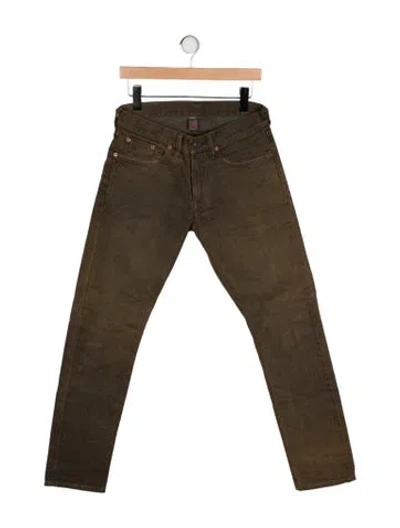 Pre-owned Rrl & Co. Skinny Jeans In Brown