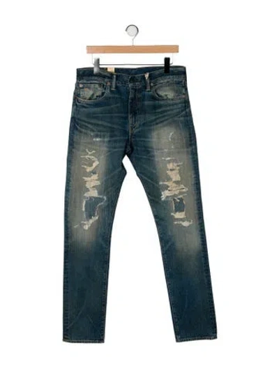 Pre-owned Rrl & Co. Skinny Jeans W/ Tags In Green