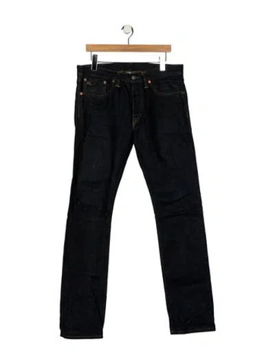 Pre-owned Rrl & Co. Slim Fit Jeans In Blue