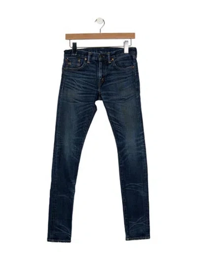 Pre-owned Rrl & Co. Slim Fit Jeans In Blue