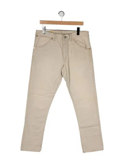 Pre-owned Rrl & Co. Straight-leg Jeans In Neutral