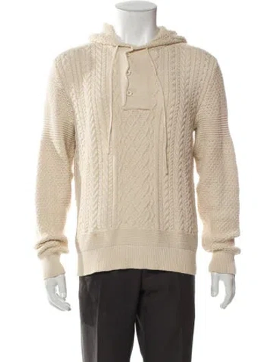 Pre-owned Rrl & Co. Turtleneck Long Sleeve Cardigan In Neutral