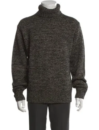 Pre-owned Rrl & Co. Turtleneck Long Sleeve Pullover W/ Tags In Gray