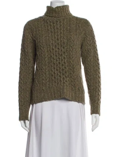 Pre-owned Rrl & Co. Turtleneck Sweater In Brown