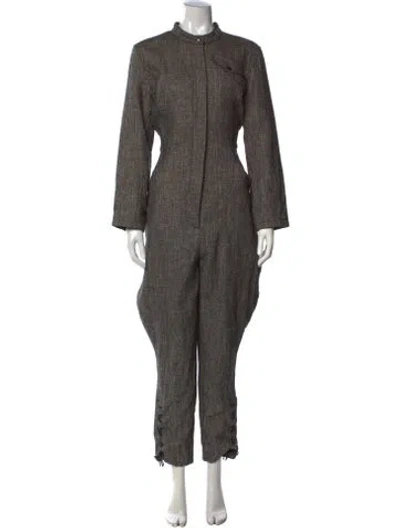 Pre-owned Rrl & Co. Tweed Pattern Jumpsuit In Multi