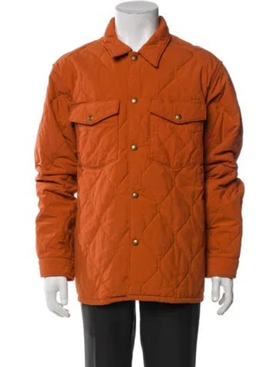 Pre-owned Rrl & Co. Utility Jacket In Orange