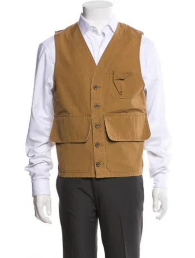 Pre-owned Rrl & Co. Vest In Brown