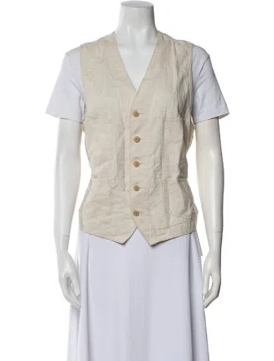 Pre-owned Rrl & Co. Vest In Neutral