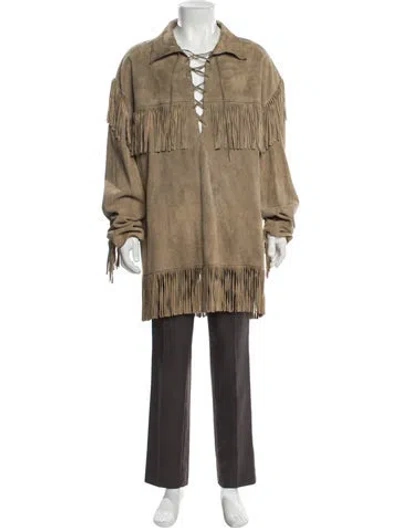 Pre-owned Rrl & Co. Vintage 2000's Parka In Neutral