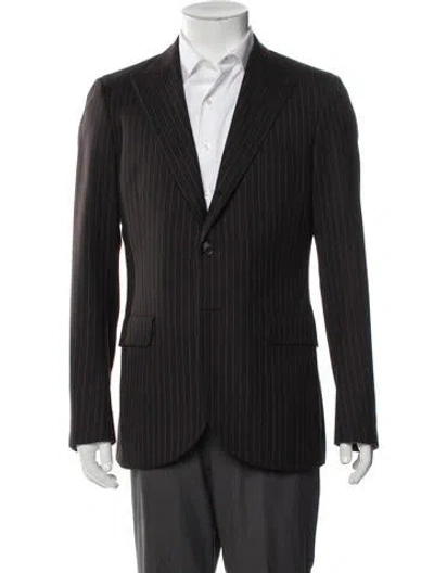 Pre-owned Rrl & Co. Wool Blazer In Brown