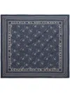 Rrl Bandana-print Cotton Scarf In Blue