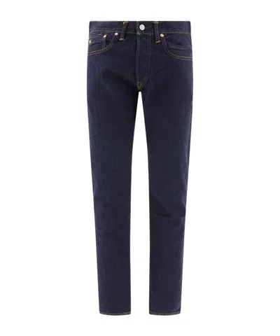 Rrl Belt-loop Jeans In Black