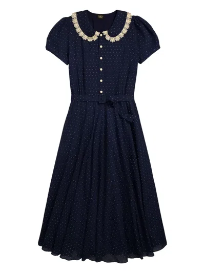 Rrl Belted Printed Dress