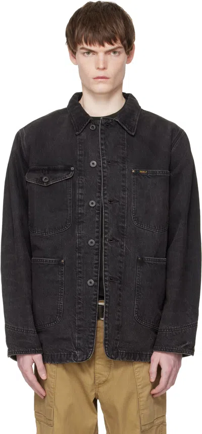 Rrl Black Lynn Denim Jacket