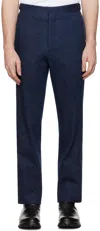 RRL BLUE SLIM-FIT DENIM TUXEDO TROUSERS