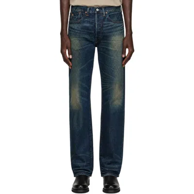 Rrl Blue Vintage Five-pocket Selvedge Denim Jeans