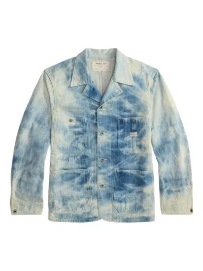 Rrl Buttoned Pocket Jacket In Multi